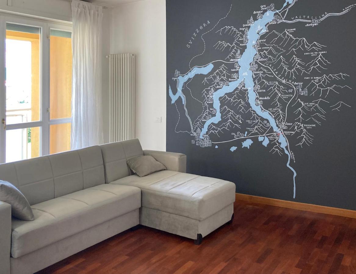 Large Well-Equipped Appartement Near Como Lake Лекко Экстерьер фото